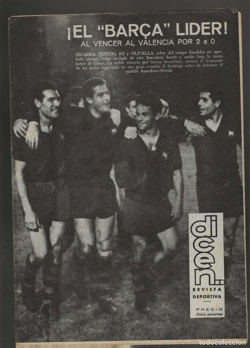 Coleccionismo deportivo: DICEN -- N&ordm; 563 -- BAR&Ccedil;A LIDER
