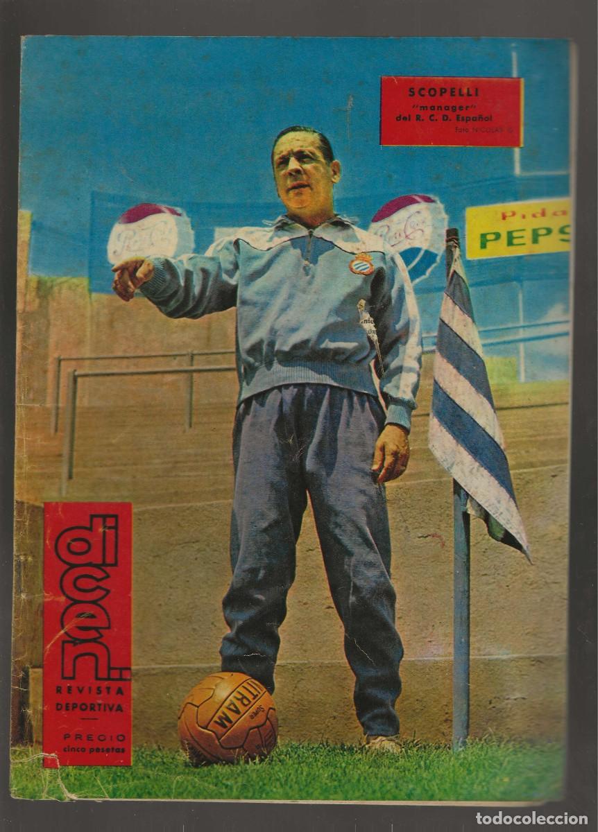 Coleccionismo deportivo: DICEN -- N&ordm; 549 -- SCOPELLI