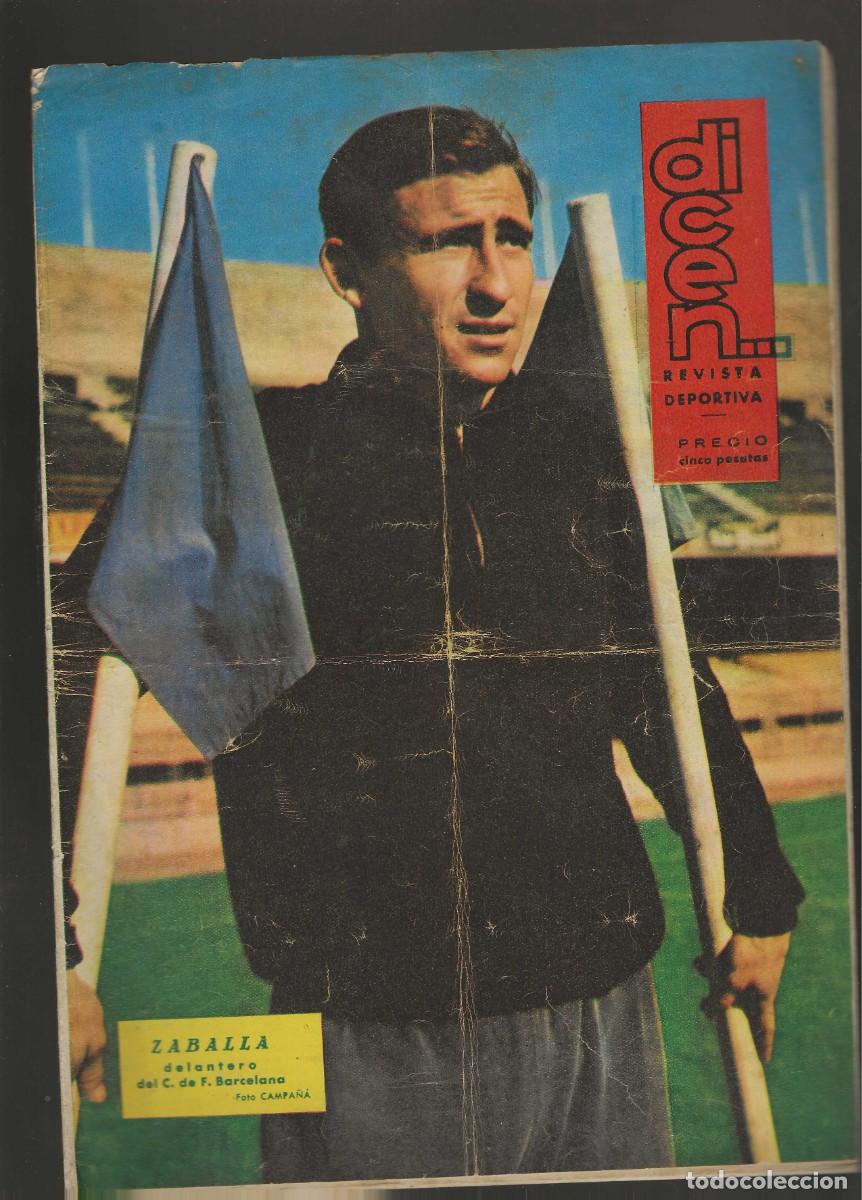 Coleccionismo deportivo: DICEN -- N&ordm; 523 -- ZABALLA