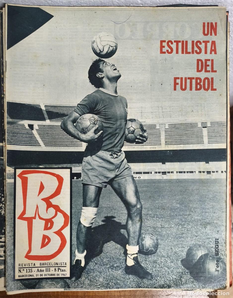 Sammelleidenschaft Sport: REVISTA BARCELONISTA -- A&Ntilde;O 3 -- N&ordm; 135 -- 31/10/1967
