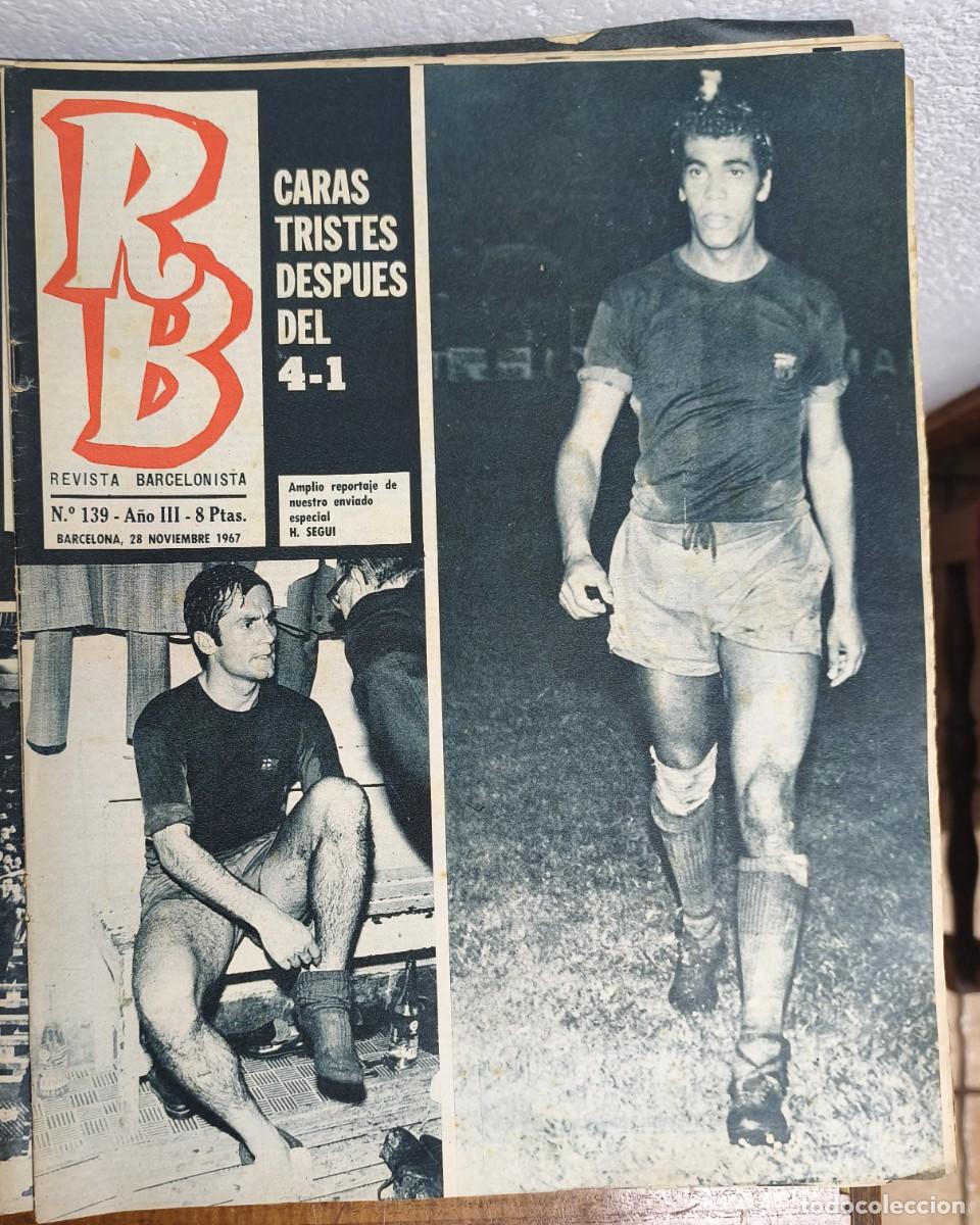 Sammelleidenschaft Sport: REVISTA BARCELONISTA -- A&Ntilde;O 3 -- N&ordm; 139 -- 28/11/1967