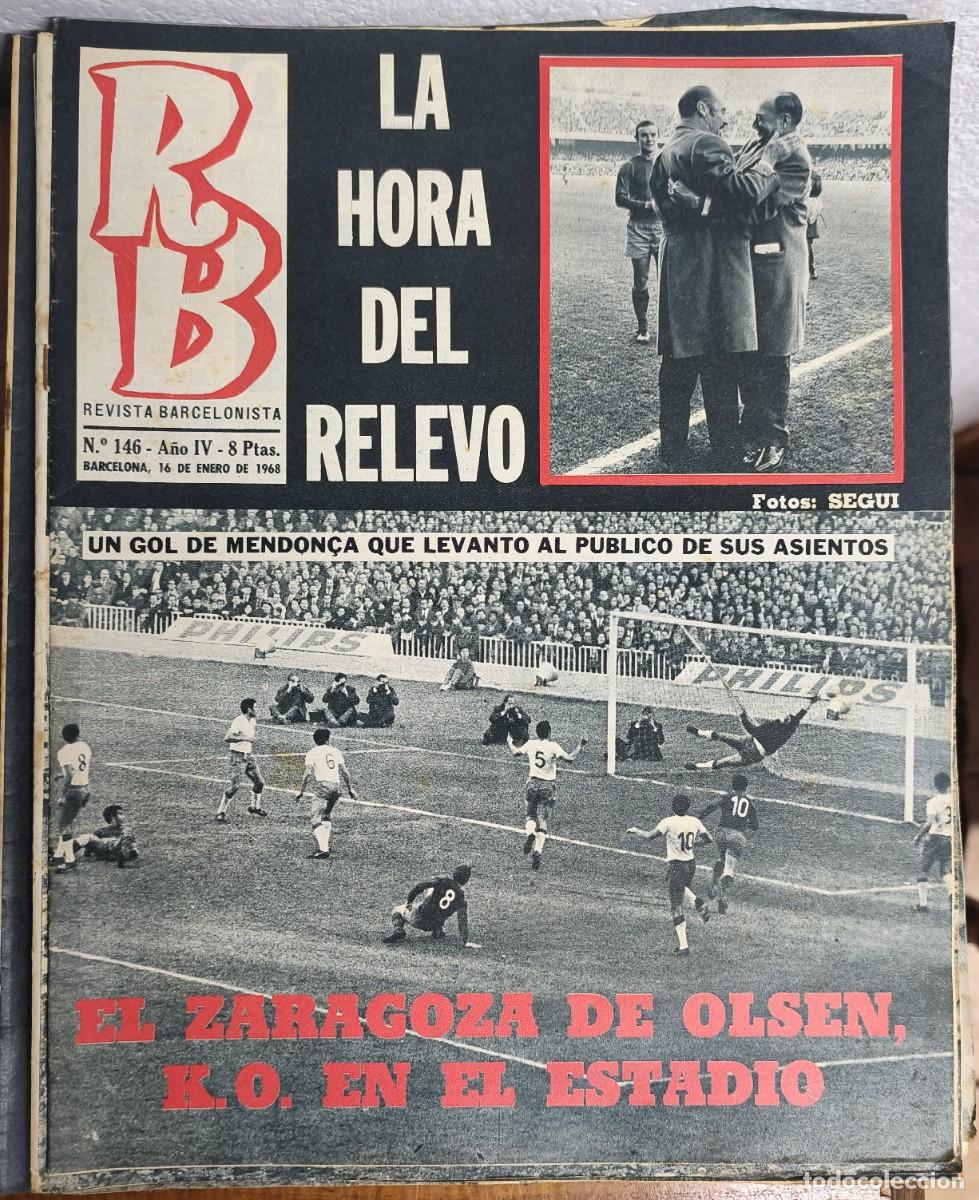 Sammelleidenschaft Sport: REVISTA BARCELONISTA -- A&Ntilde;O 4 -- N&ordm; 146 -- 16/01/1968