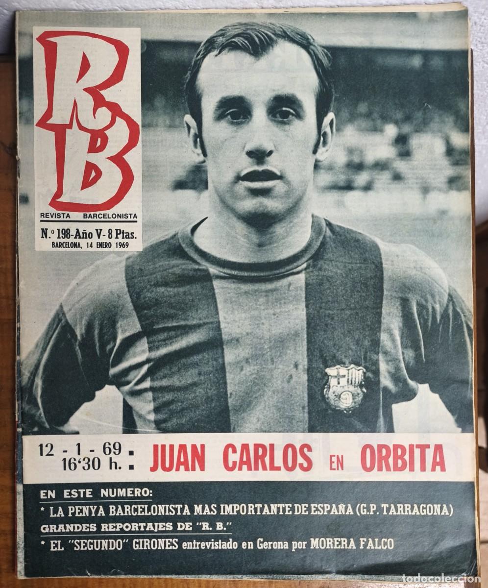 Sammelleidenschaft Sport: REVISTA BARCELONISTA -- A&Ntilde;O 5 -- N&ordm; 198 -- 14/01/1968