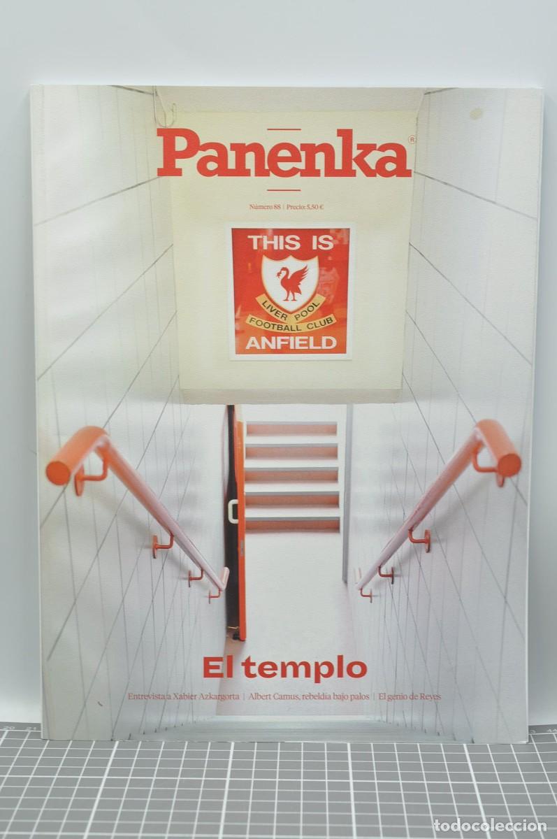 Coleccionismo deportivo: Revista Panenka 88: Dossier: Anfield; Pepe Reina,...
