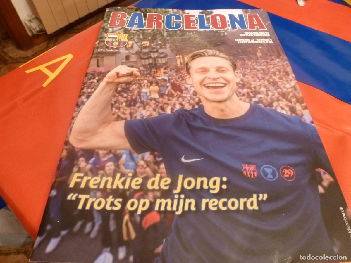 Coleccionismo deportivo: REVISTA HOLANDESA FANS FC BARCELONA CAMPIONS LEAGUE PAPEL DE LUJO-CON POSTER