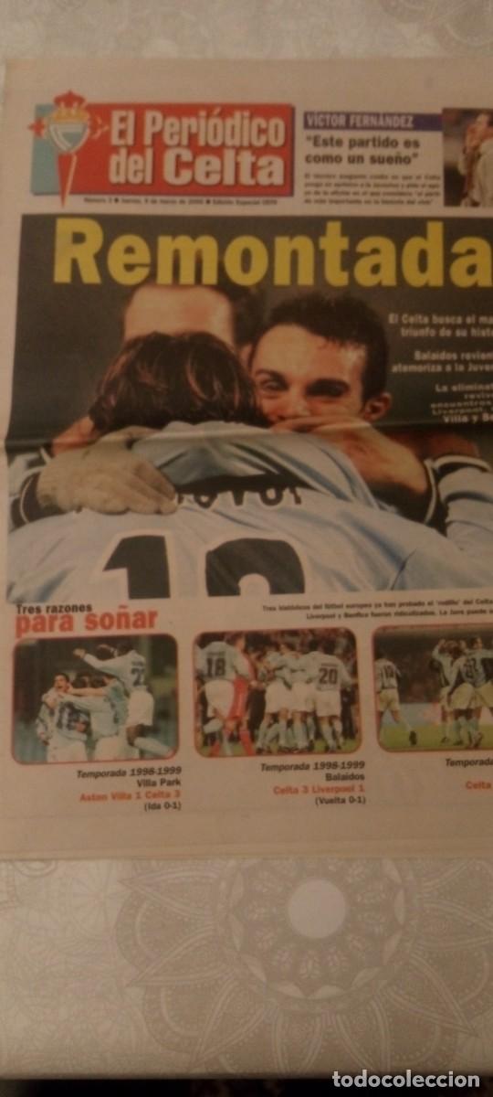 Coleccionismo deportivo: Peri&oacute;dico deportivo 'El Peri&oacute;dico del Celta n&ordm; 2