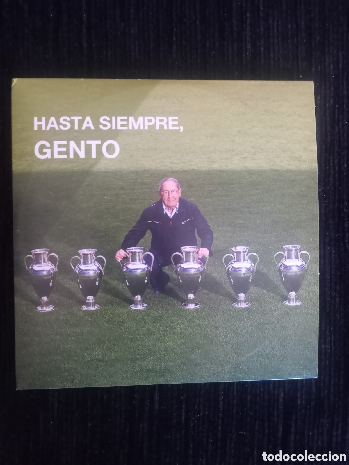 Coleccionismo deportivo: CD &rdquo;Hasta Siempre, Gento&rdquo; - Homenaje Oficial Real Madrid
