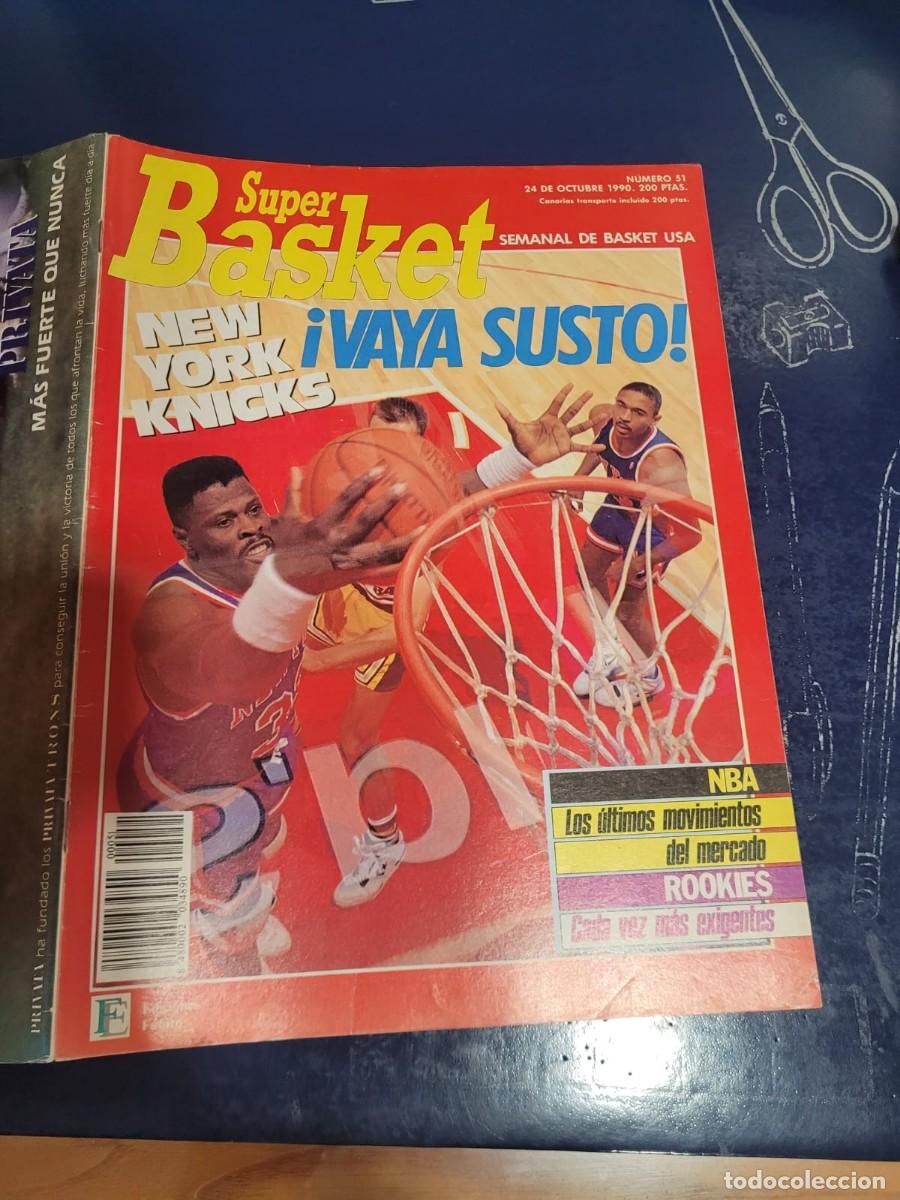 Coleccionismo deportivo: REVISTA BALONCESTO NBA SUPERBASKET 51 OCTUBRE 1990