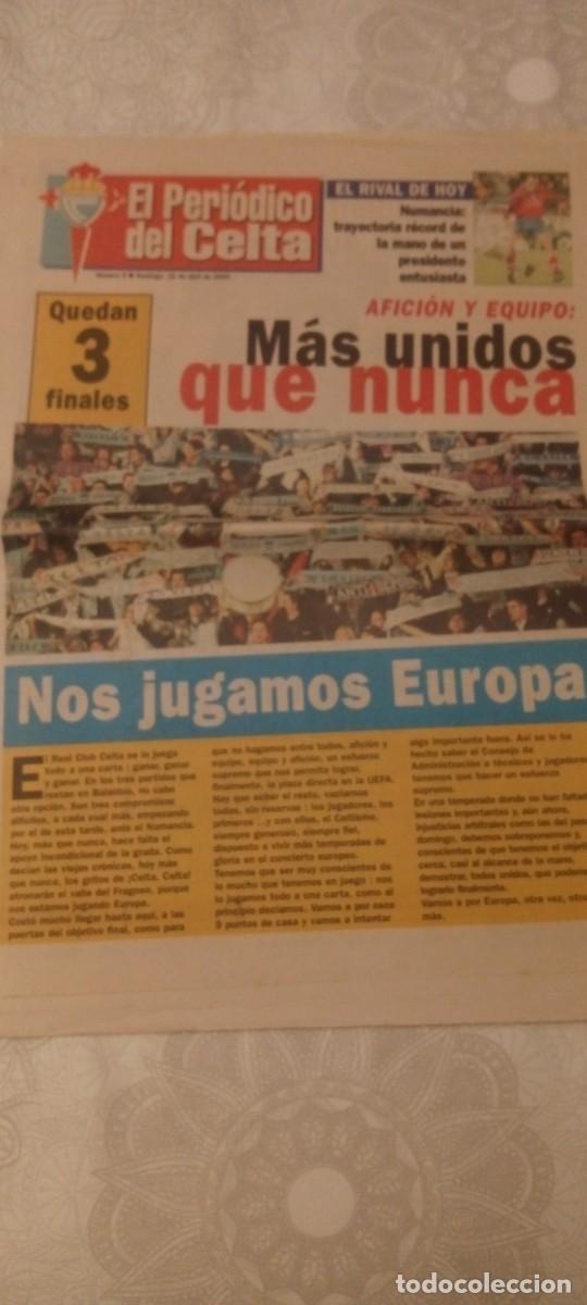Coleccionismo deportivo: Peri&oacute;dico deportivo 'El Peri&oacute;dico del Celta n&ordm; 6