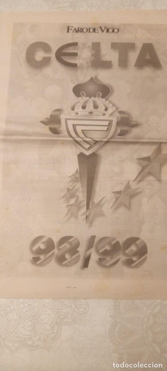 Coleccionismo deportivo: Suplemento de prensa del peri&oacute;dico Faro de Vigo dedicado al Real Club Celta