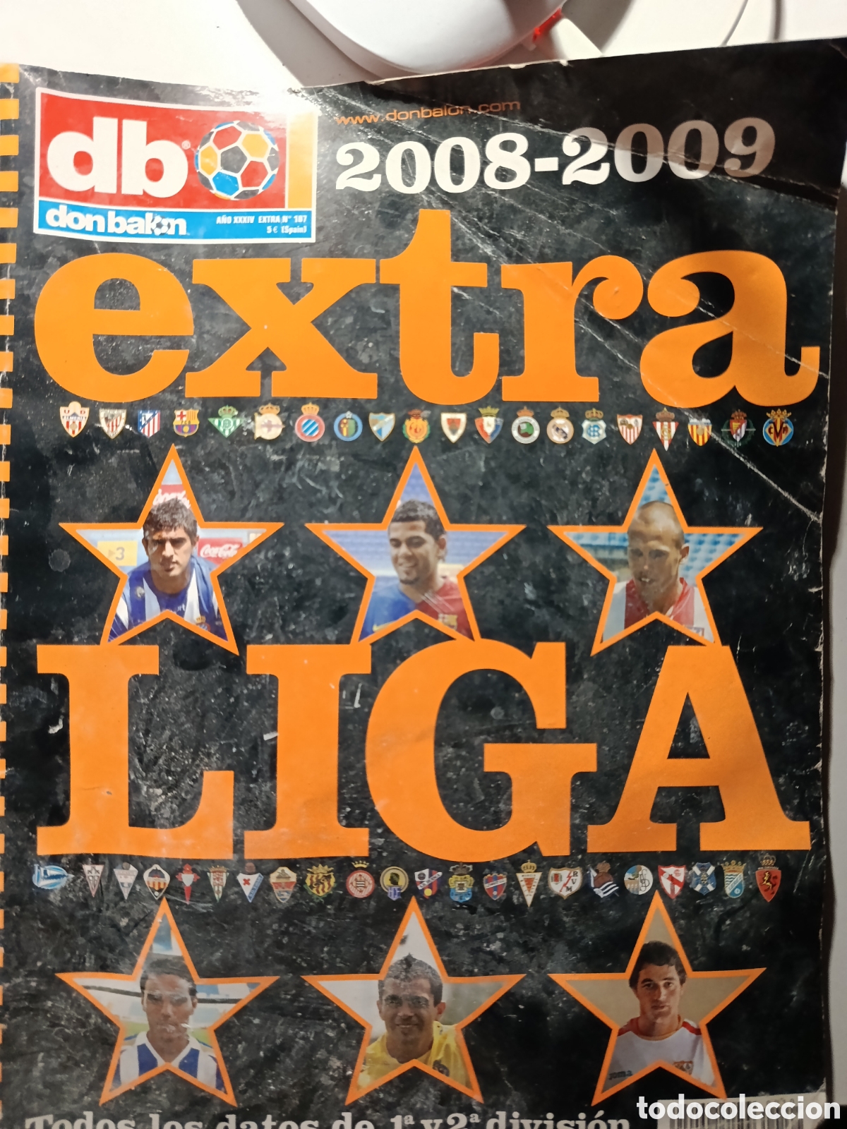 Sammelleidenschaft Sport: Don Bal&oacute;n Extra Liga 2008-2009 &ndash; Gu&iacute;a de Primera y Segunda Divisi&oacute;n &ndash; Revista de f&uacute;tbol