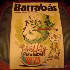 Coleccionismo deportivo: BARRABÁS LA REVISTA SATIRICA DEL DEPORTE