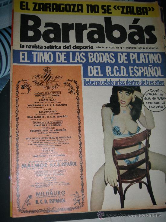 Coleccionismo deportivo: Barrabas - RCD Espa&ntilde;ol - Bodas de Oro- - Foto 1