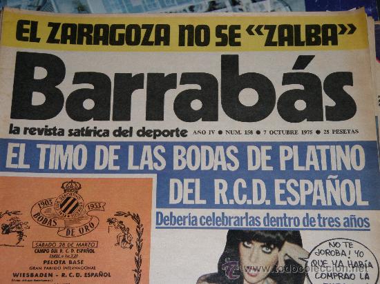Coleccionismo deportivo: Barrabas - RCD Espa&ntilde;ol - Bodas de Oro- - Foto 3