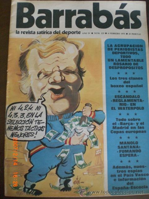 Coleccionismo deportivo: BARRABAS N&ordm; 123 - Foto 1