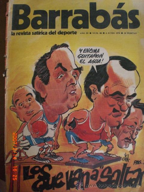 Coleccionismo deportivo: BARRABAS N&ordm; 88 - LOS QUE VAN A SALTAR - Foto 1