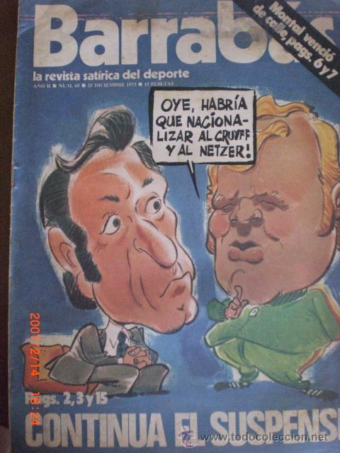 Coleccionismo deportivo: BARRABAS N&ordm; 65 - CONTINUA EL SUSPENSE - Foto 1