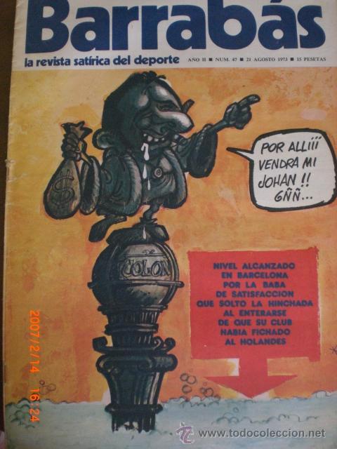 Coleccionismo deportivo: BARRABAS N&ordm; 47 - Foto 1