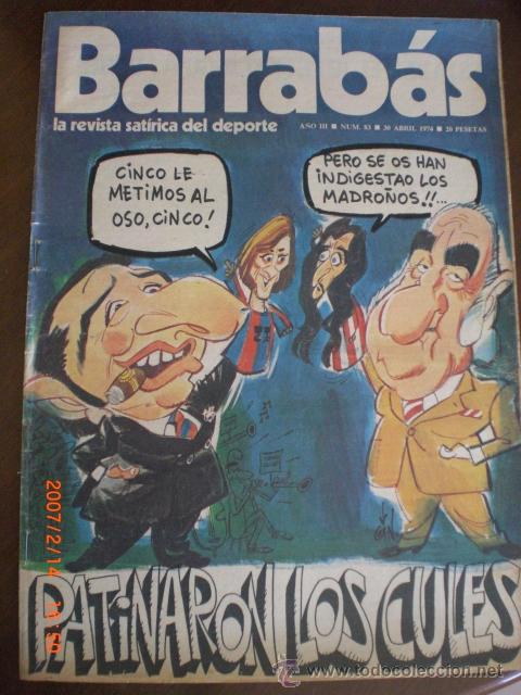Coleccionismo deportivo: BARRABAS N&ordm; 83 - PATINARON LOS CULES - Foto 1