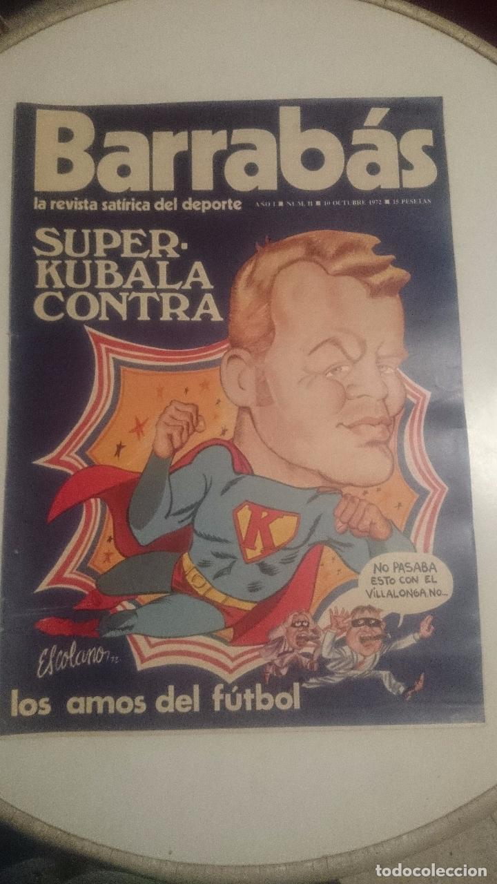 Coleccionismo deportivo: BARRABAS N&ordm;2 . SUPER-KUBALA.1972 . -D5 - Foto 1