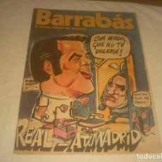 Coleccionismo deportivo: BARRABAS N. 105 , OCTUBRE 1974 .REAL AT. MADRID.. Lote 302048203