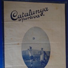 Collezionismo sportivo: (XC-82)CATALUNYA SPORTIVA - 30-3-1920 - F.C.BARCELONA-SLAVIA - ARCHIVO RICARD GRAELLS