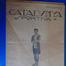 Coleccionismo deportivo: (XC-90)CATALUNYA SPORTIVA - 8-1-1920 - GRAMATCHE SANTFELIUENC F.C. - ARCHIVO RICARD GRAELLS