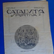 Coleccionismo deportivo: (XC-91)CATALUNYA SPORTIVA - 26-6-1919 - EQUIP RESERVA DEL F.C.GÜELL - ARCHIVO RICARD GRAELLS