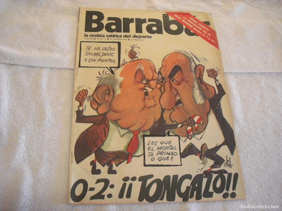 Coleccionismo deportivo: BARRABAS N. 77, MARZO 1974 - Foto 1