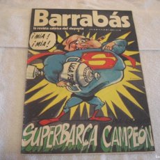 Coleccionismo deportivo: BARRABAS N. 80, ABRIL 1974