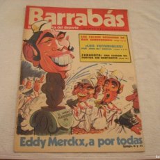 Coleccionismo deportivo: BARRABAS N. 143, JUNIO 1975