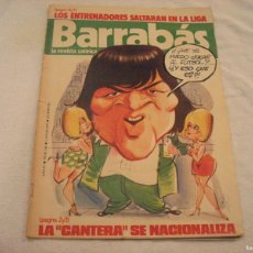 Coleccionismo deportivo: BARRABAS N. 144 , JULIO 1975