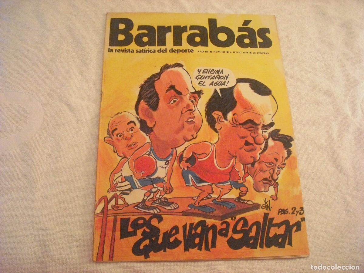 Coleccionismo deportivo: BARRABAS N. 88 , JUNIO 1974 - Foto 1