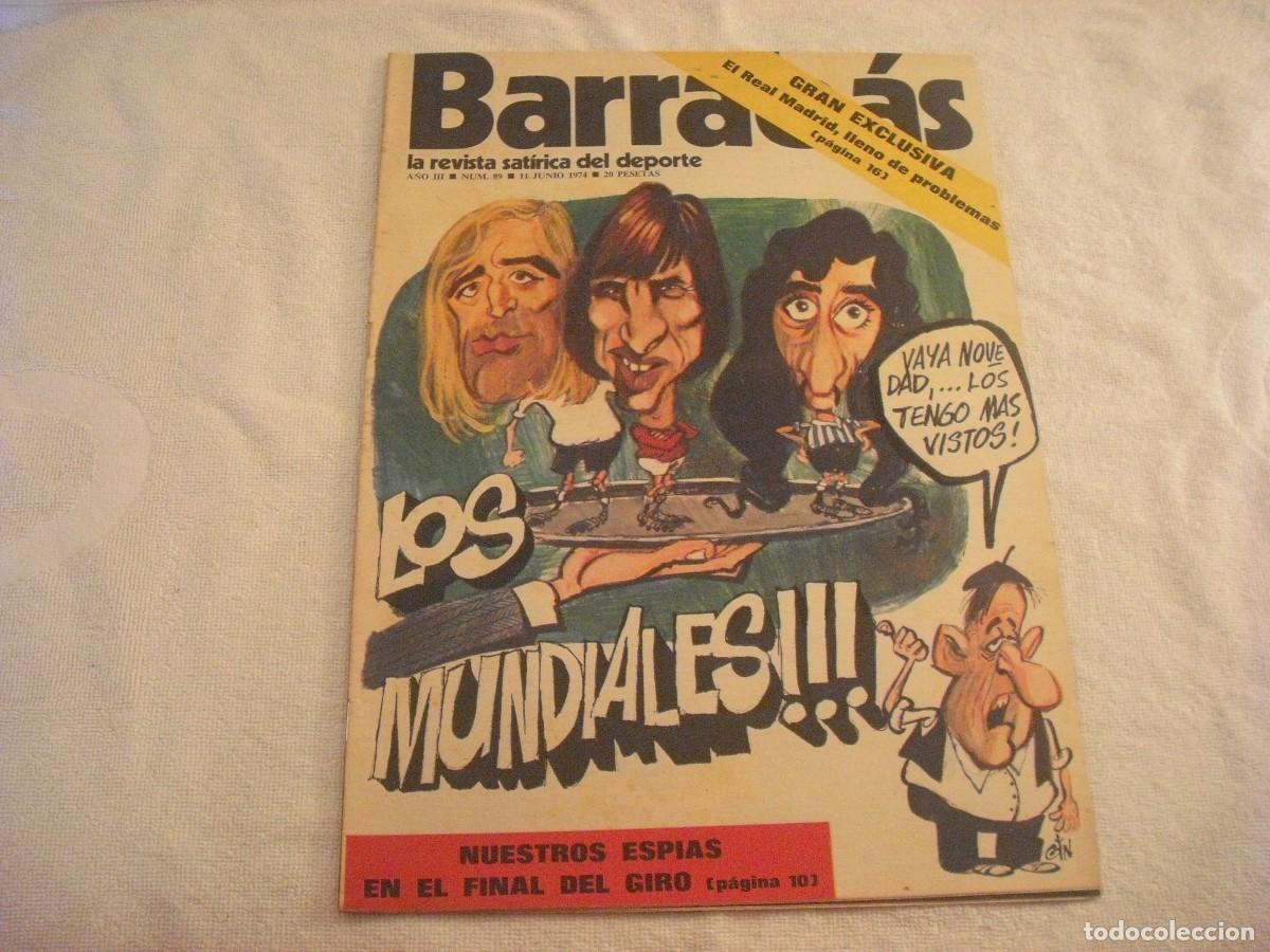 Coleccionismo deportivo: BARRABAS N. 89 , JUNIO 1974 - Foto 1