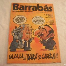 Coleccionismo deportivo: BARRABAS N. 92 , JULIO 1974