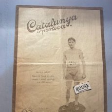 Coleccionismo deportivo: DEPORTES/FUTBOL - ANTIGUA REVISTA CATALUNYA SPORTIVA ANY V Nº 185 BARCELONA 30 JUNY 1920