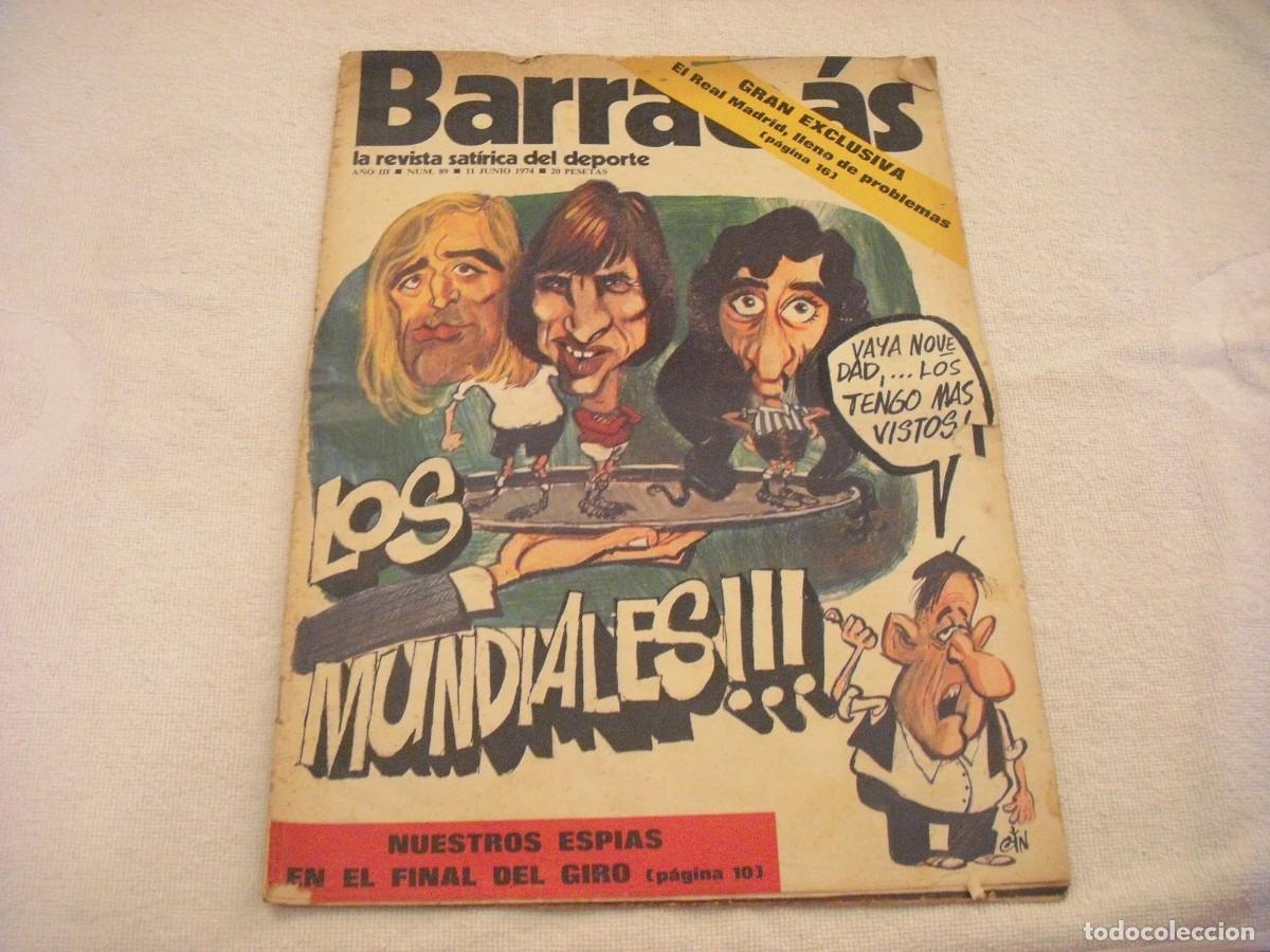 Coleccionismo deportivo: BARRABAS N. 89 , JUNIO 1974 - Foto 1
