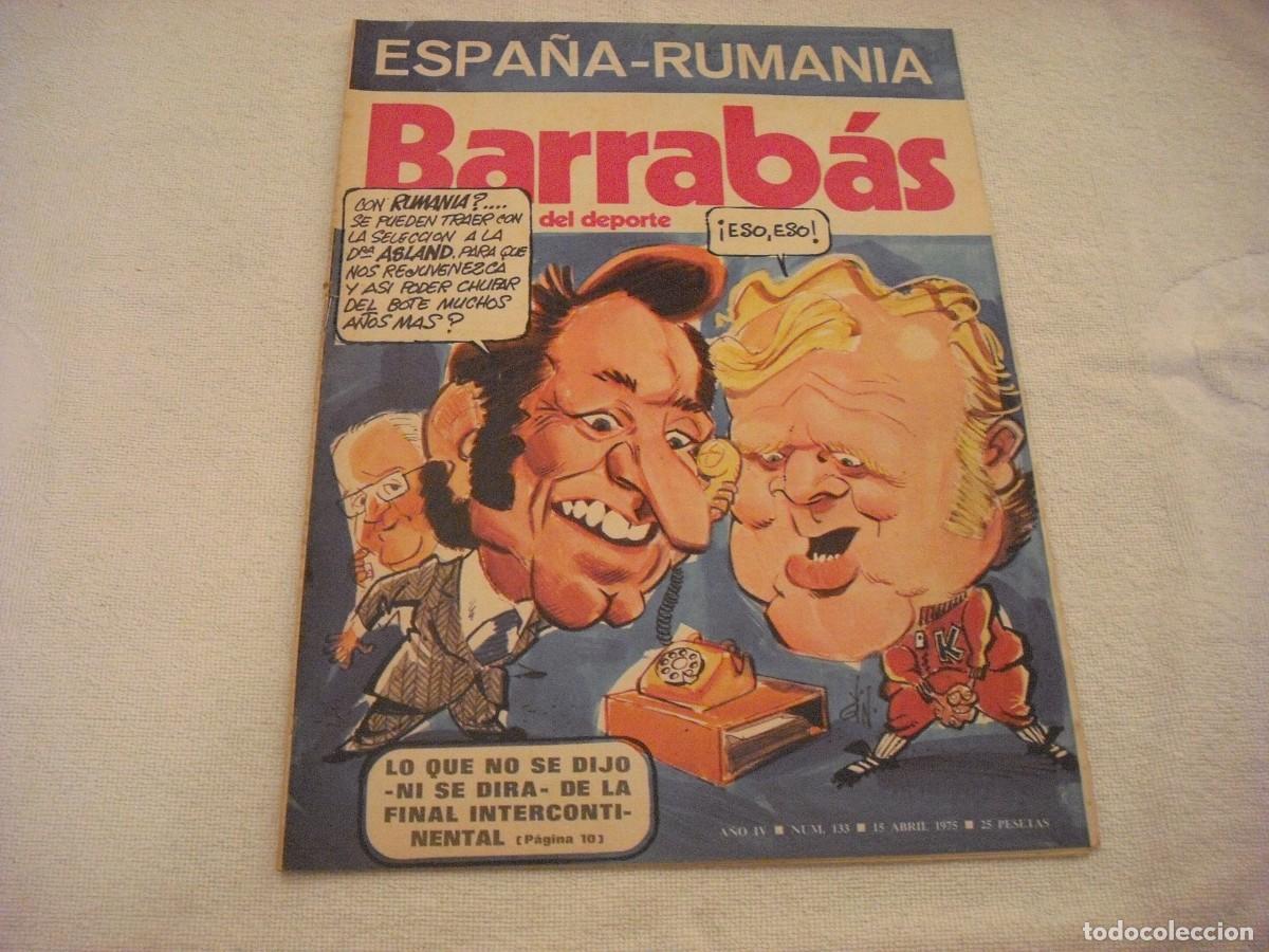 Coleccionismo deportivo: BARRABAS N. 133 , ABRIL 1975 - Foto 1