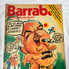 Coleccionismo deportivo: BARRABAS Nº 108 AÑO 1974. REVISTA SATÍRICA DEPORTIVA. ESPAÑOL VS REAL MADRID.