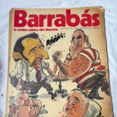 Coleccionismo deportivo: BARRABAS Nº 33. AÑO 1973. REVISTA SATÍRICA DEPORTIVA. KUBALA Y EL TARRASA