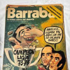 Coleccionismo deportivo: BARRABAS Nº 111. AÑO 1974. REVISTA SATÍRICA DEPORTIVA. CAMPEON DE LA LIGA 1973-74.
