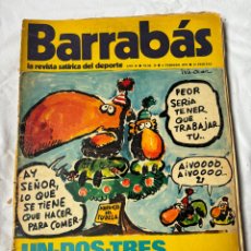 Coleccionismo deportivo: BARRABAS Nº 19. AÑO 1973. REVISTA SATÍRICA DEPORTIVA. PEREZ DE TUDELA.