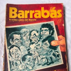 Coleccionismo deportivo: BARRABAS Nº 66. AÑO 1974. REVISTA SATÍRICA DEPORTIVA. SENTENCIA ZUBIARRAIN. PESCA SUBMARINA.