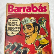 Coleccionismo deportivo: BARRABAS Nº 43. AÑO 1973. REVISTA SATÍRICA DEPORTIVA. OCAÑA.