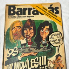 Coleccionismo deportivo: BARRABAS Nº 89. AÑO 1974. REVISTA SATÍRICA DEPORTIVA. EL FINAL DEL GIRO.