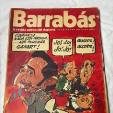Coleccionismo deportivo: BARRABAS Nº 32. AÑO 1973. REVISTA SATÍRICA DEPORTIVA.