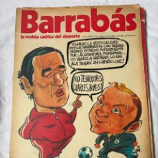 Coleccionismo deportivo: BARRABAS Nº 54. AÑO 1973. REVISTA SATÍRICA DEPORTIVA. ESPAÑOL VS ATLETICO DE MADRID.