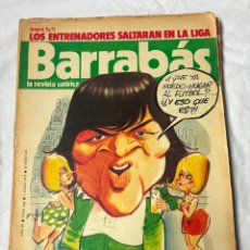Coleccionismo deportivo: BARRABAS Nº 144. AÑO 1975. REVISTA SATÍRICA DEPORTIVA. NACIONALIZACIÓN DE FUTBOLISTAS.