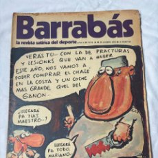 Coleccionismo deportivo: BARRABAS Nº 48. AÑO 1973. REVISTA SATÍRICA DEPORTIVA. LA LIGA 1973-74.