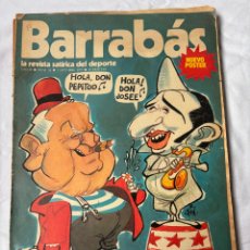 Coleccionismo deportivo: BARRABAS Nº 53. AÑO 1973. REVISTA SATÍRICA DEPORTIVA. BARÇA MADRID.
